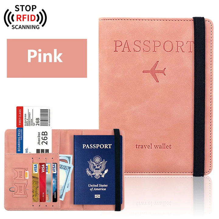 RFID-Blocking Passport Holder