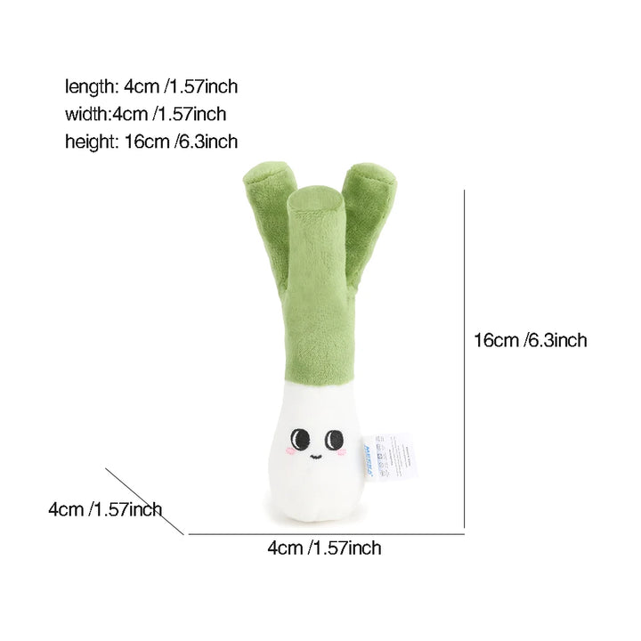 Stuffed Fruit & Vegetable Plush Toy – strawberry style (view 2)