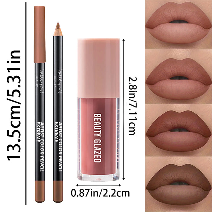 2-Piece Velvet Matte Lip Color Set