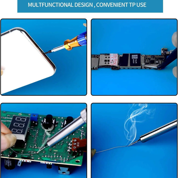 Heat-resistant silicone soldering mat with anti-static surface