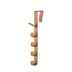 Over-the-Door Hook Rack – 5-Hook Storage Organizer