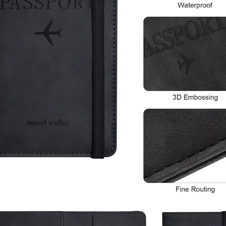 RFID-Blocking Passport Holder