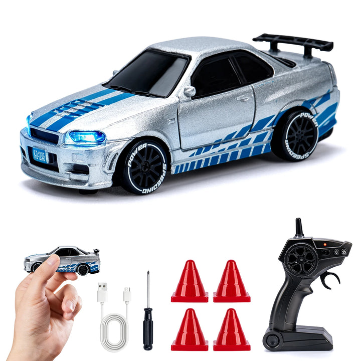 1/64 Scale High-Speed Drift RC Car – packaging box (view 5)