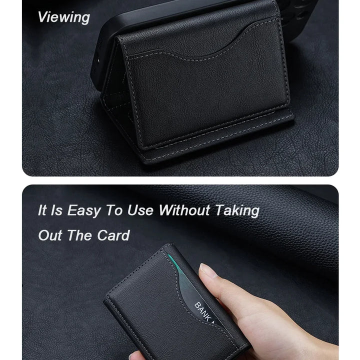 MagSafe Leather Wallet Case for iPhone