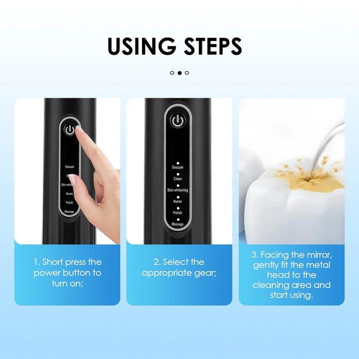 Electric Sonic Tooth Cleaner &amp; Tartar Remover