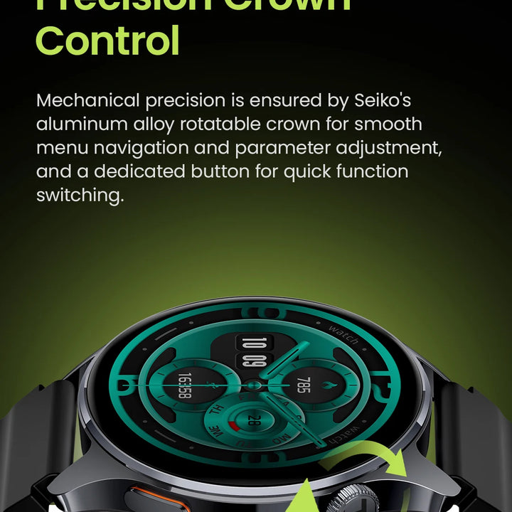 HAYLOU Watch 4S GPS smartwatch with AMOLED display