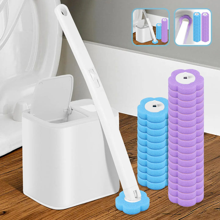 Disposable Toilet Brush Head Refills – head detail