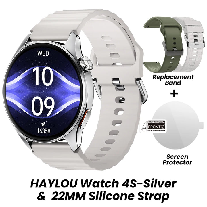 HAYLOU Watch 4S GPS Smartwatch with AMOLED Display