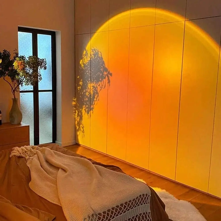 Sunset projection lamp, USB LED atmosphere light