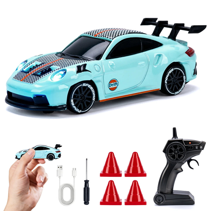 1/64 Scale High-Speed Drift RC Car – packaging box (view 4)