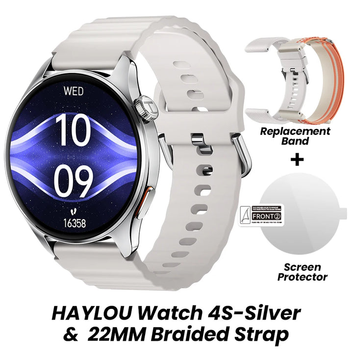 HAYLOU Watch 4S GPS Smartwatch with AMOLED Display