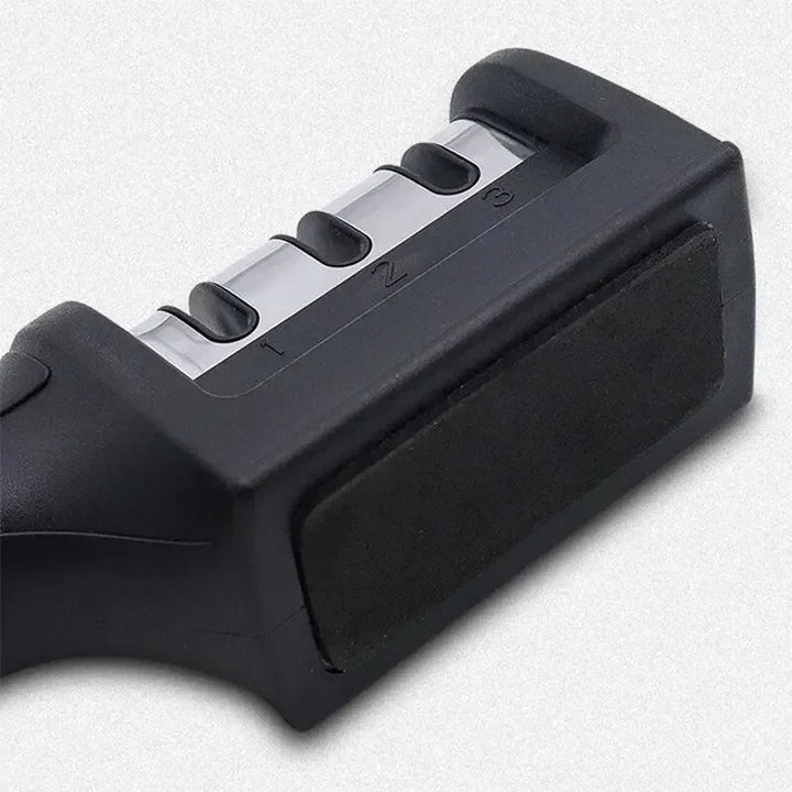 3-in-1 kitchen knife sharpener with ceramic stone