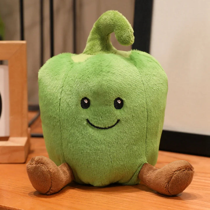 Stuffed Fruit & Vegetable Plush Toy – strawberry style (view 3)