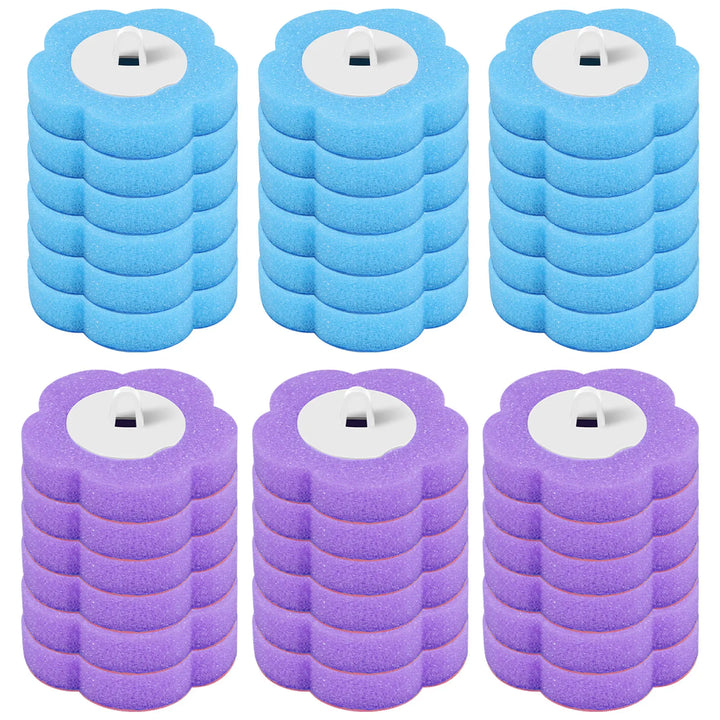 Disposable Toilet Brush Head Refills – bathroom holder view (view 3)