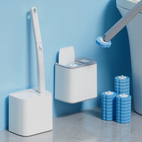 Disposable Toilet Brush Head Refills – complete brush set