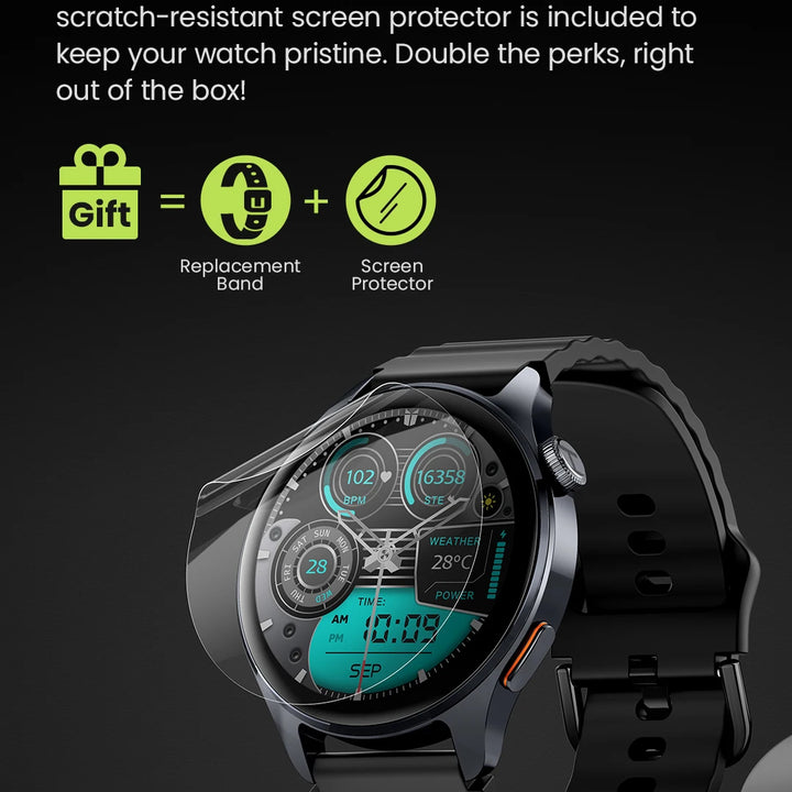 HAYLOU Watch 4S GPS smartwatch with AMOLED display