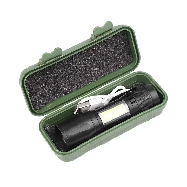 Rechargeable LED Tactical Flashlight