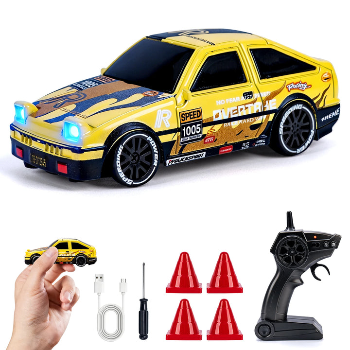 1/64 Scale High-Speed Drift RC Car – drifting in action (view 3)