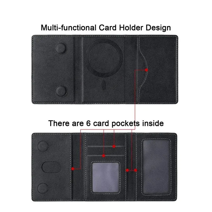 MagSafe Leather Wallet Case for iPhone