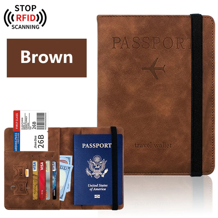RFID-Blocking Passport Holder