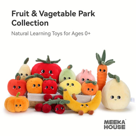 Stuffed Fruit & Vegetable Plush Toy – strawberry style
