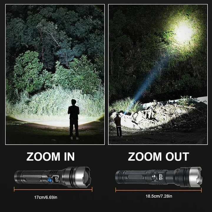 Rechargeable LED Tactical Flashlight