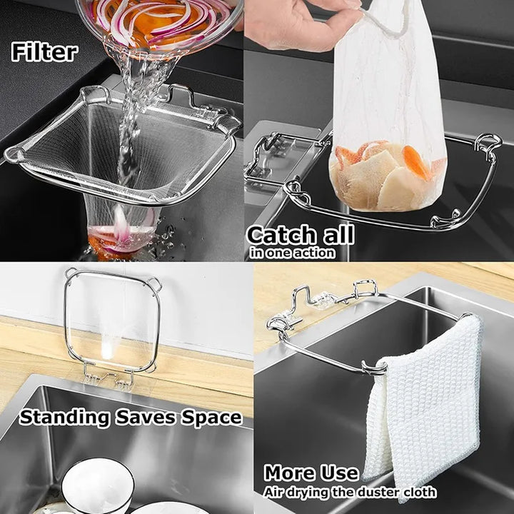 Fine Mesh Kitchen Sink Strainer – mesh detail close-up