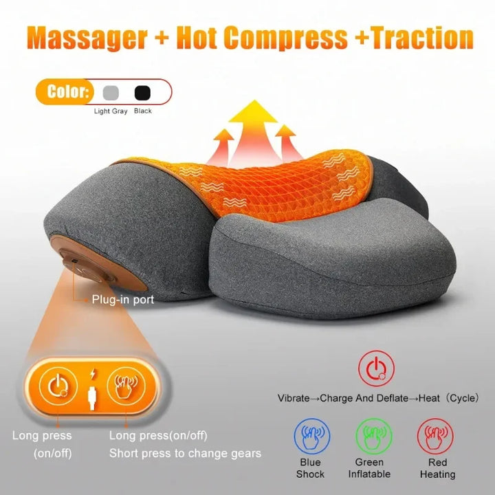 Cervical Neck Stretcher Support Pillow